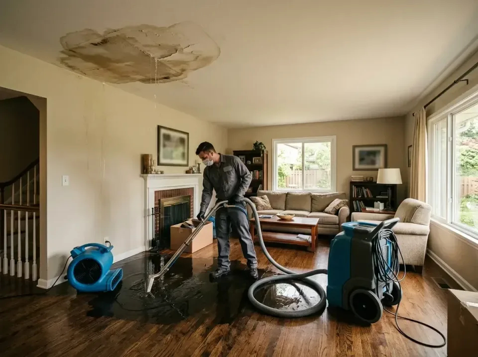 attic-pipe-burst-ceiling-drip-008 — frequently asked questions, Water Damage Restoration & Carpet Care in Kirkland, WA